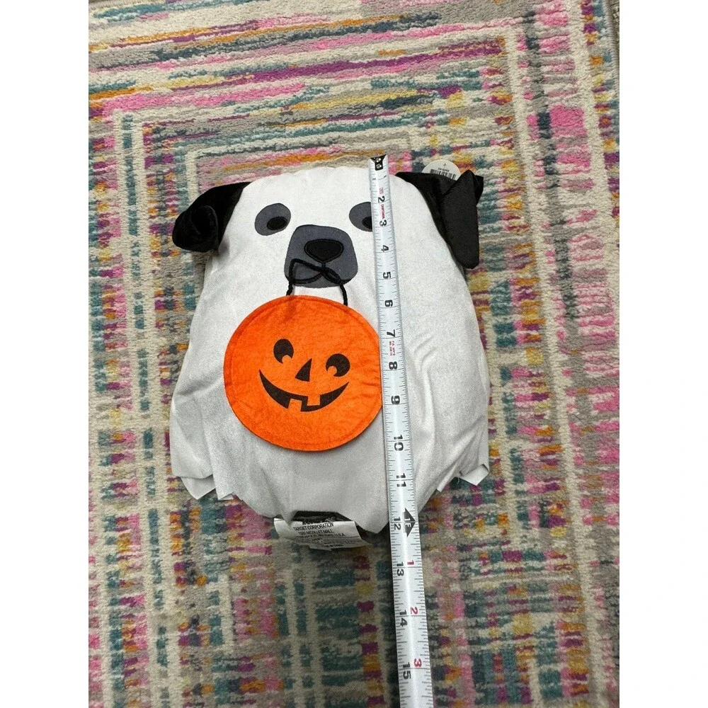 Target 2024 Ghost Dog Halloween Decorative Pillow Pumpkin NWT